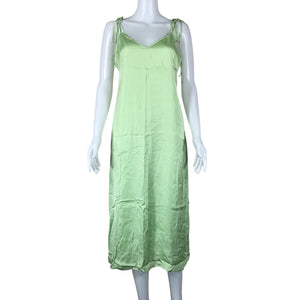 Unisex &Other Stories - Schiffon dress, size 38 - Green (1)