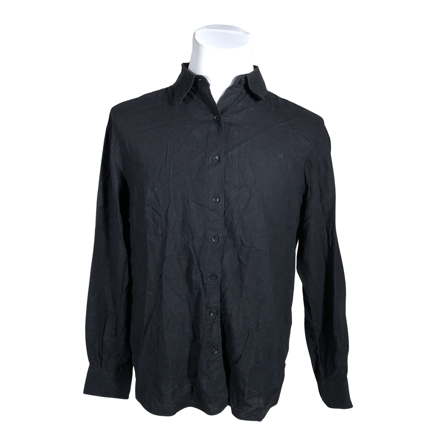 Unisex Vailent - Collared shirt, size S - Black (1)