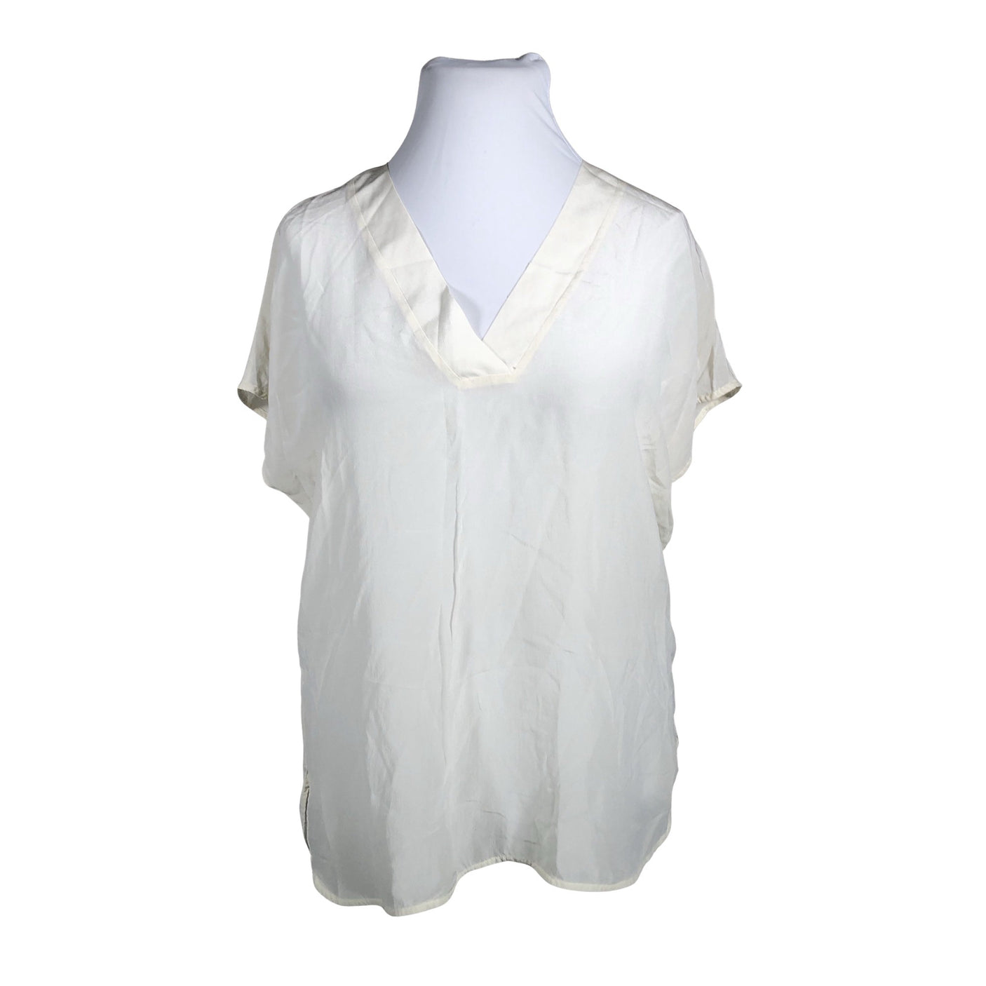 Unisex Marella - Short-sleeved blouse, size 42 - White (1)