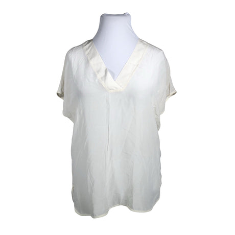 Unisex Marella - Short-sleeved blouse, size 42 - White ()