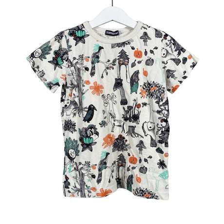 Unisex Aarrelabel - T-shirt, size 122 - 128 - White ()