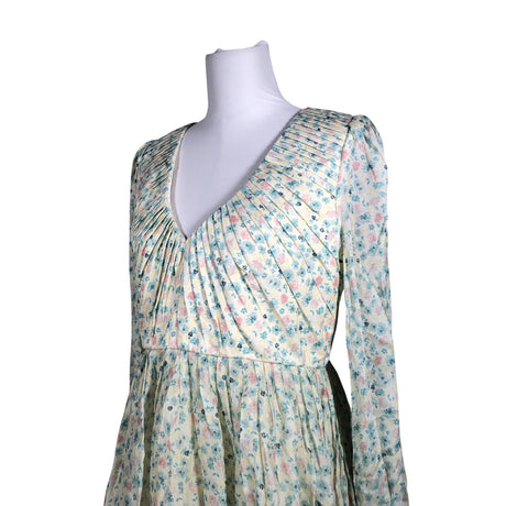 Unisex By Malina - Schiffon dress, size 40 - Green (2)