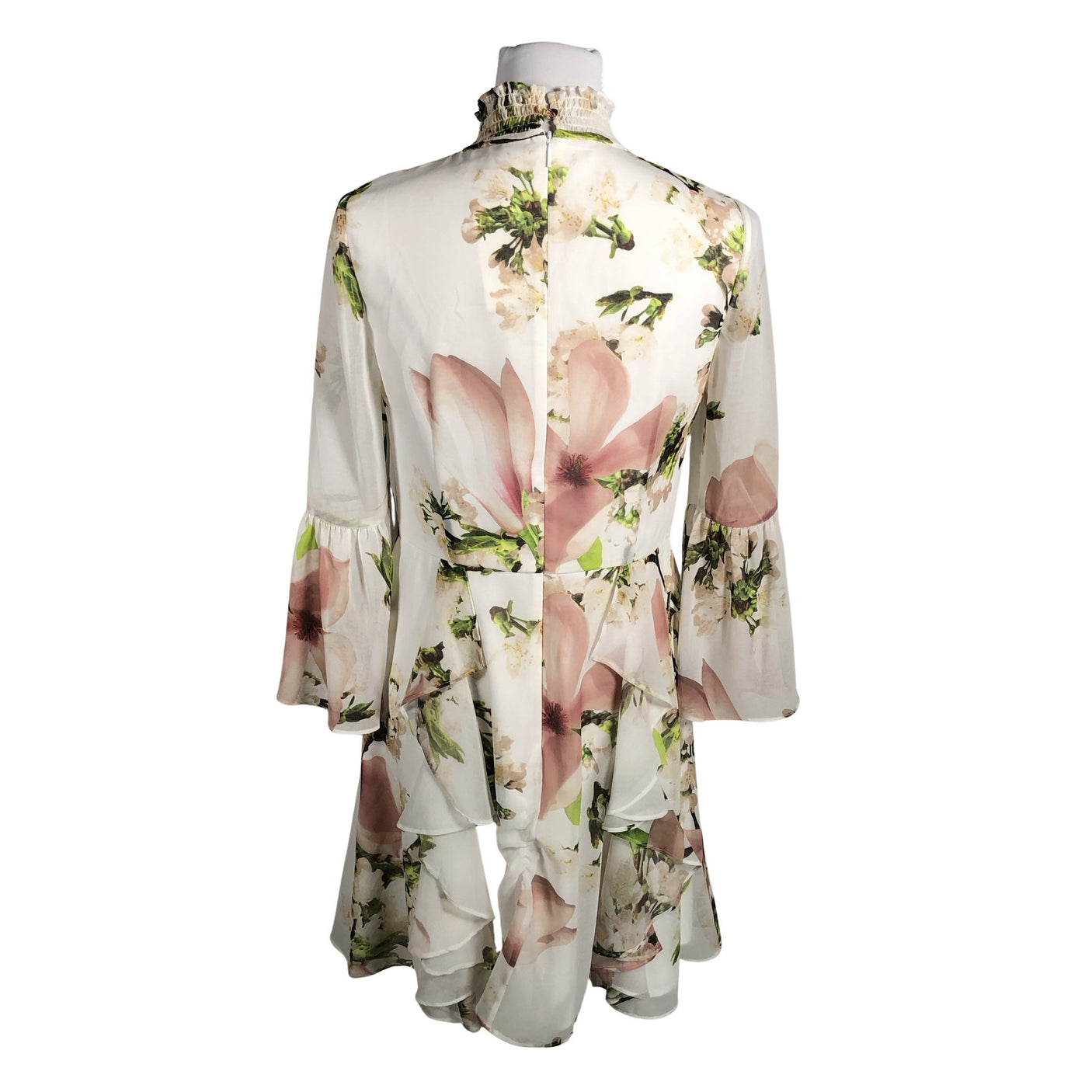 Unisex Ted Baker - Schiffon dress, size 38 - White (2)