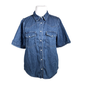 Unisex Ivy & Oak - Denim shirt, size 44 - Blue (1)