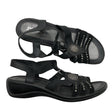 Unisex Imac - Wedge sandals, size 38 - Black ()