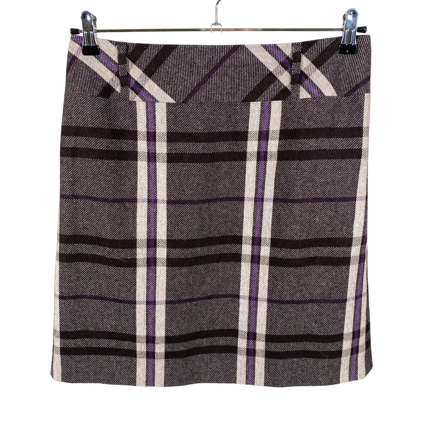 Unisex Gerry Weber - Fabric skirt, size 40 - Brown (1)
