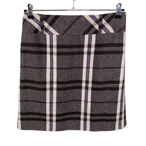 Unisex Gerry Weber - Fabric skirt, size 40 - Brown (1)