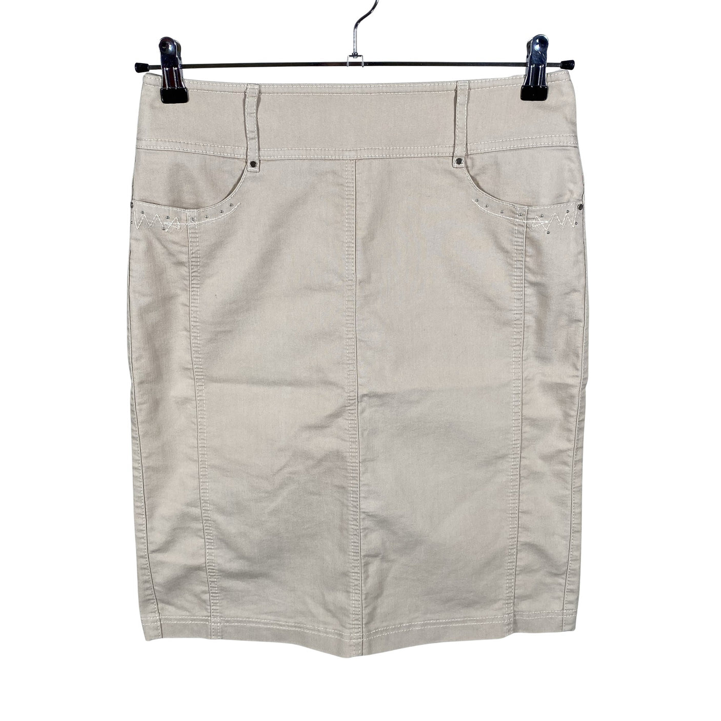 Unisex Gerry Weber - Fabric skirt, size 38 - Beige (1)