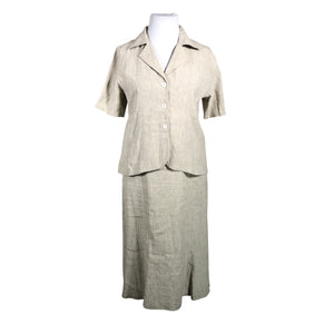 Unisex Anne Sofie - Suit set, size 42 - Beige (2)
