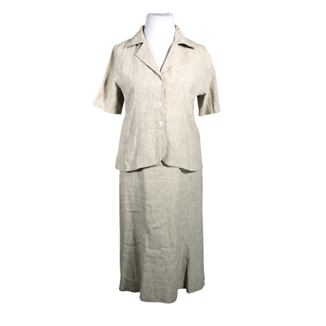 Unisex Anne Sofie - Suit set, size 42 - Beige (2)