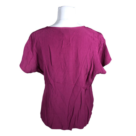 Unisex The Masai - Short-sleeved blouse, size 40 - Violet (2)