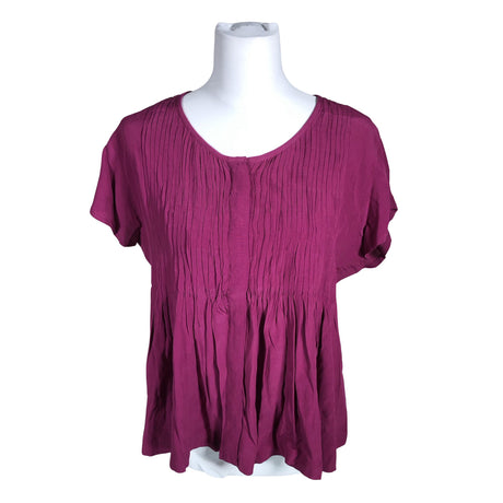 Unisex The Masai - Short-sleeved blouse, size 40 - Violet ()