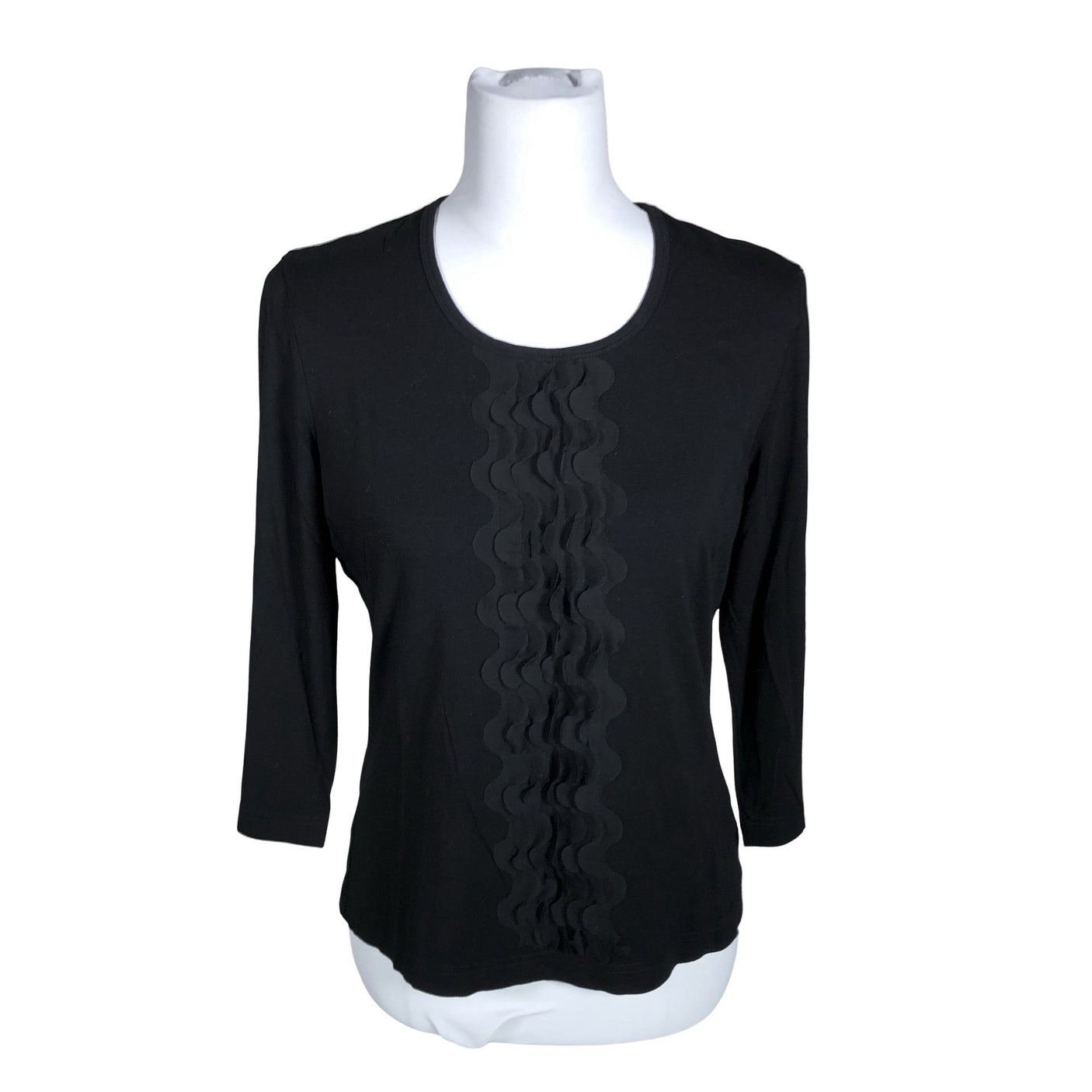 Unisex Gerry Weber - Tricot shirt, size 36 - Black (1)