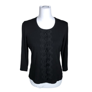 Unisex Gerry Weber - Tricot shirt, size 36 - Black (1)