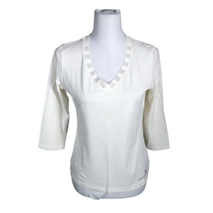 Unisex Betty Barclay - Tricot shirt, size 38 - White (1)