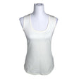Unisex Rosner - Tricot tank top, size 38 - Natural white ()