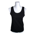 Unisex Global - Tricot tank top, size 38 - Black ()