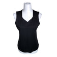Unisex Gerry Weber - Tricot tank top, size 38 - Black ()