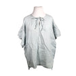 Unisex Bohemiana - Short-sleeved blouse, size 44 - Light blue ()