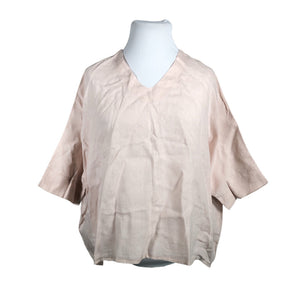 Unisex Bohemiana - Short-sleeved blouse, size 42 - Light pink (1)