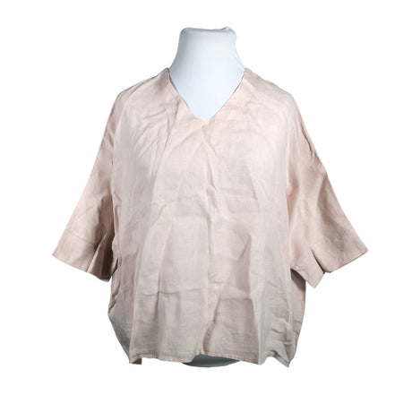 Unisex Bohemiana - Short-sleeved blouse, size 42 - Light pink ()