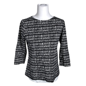 Unisex Marimekko - Tricot shirt, size 38 - Black (1)