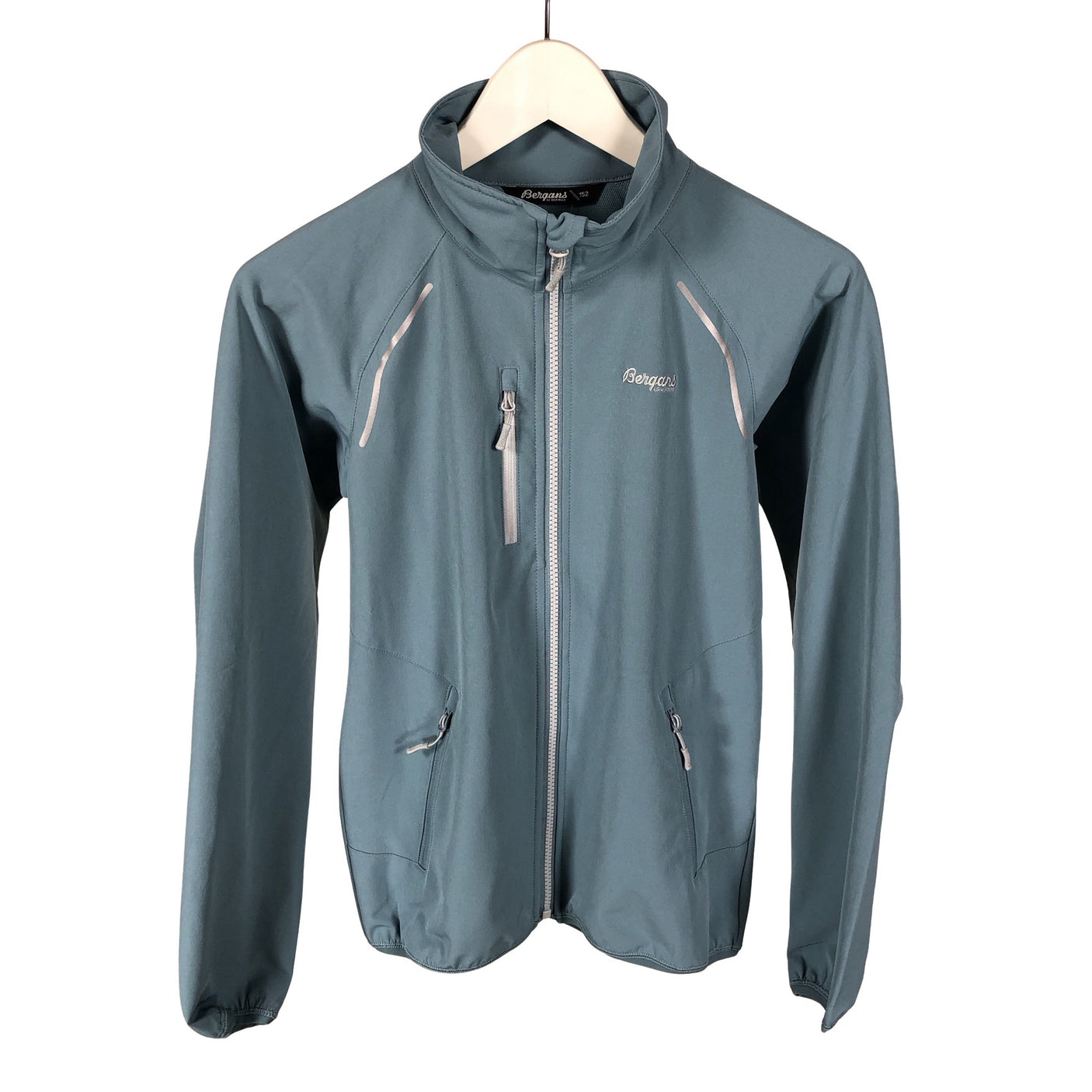 Unisex Bergans of Norway - Soft shell jacket, size 146 - 152 - Light blue (1)