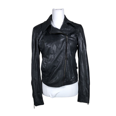 Unisex Diesel - Leather jacket, size 36 - Black ()