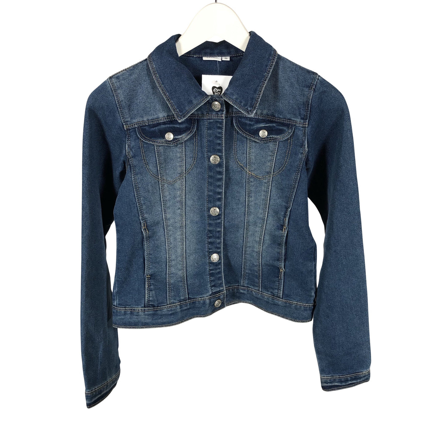 Unisex Name It - Denim jacket, size 152 - 158 - Blue (1)