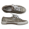 Unisex Pepe Jeans - Casual sneakers, size 36 - Gold ()