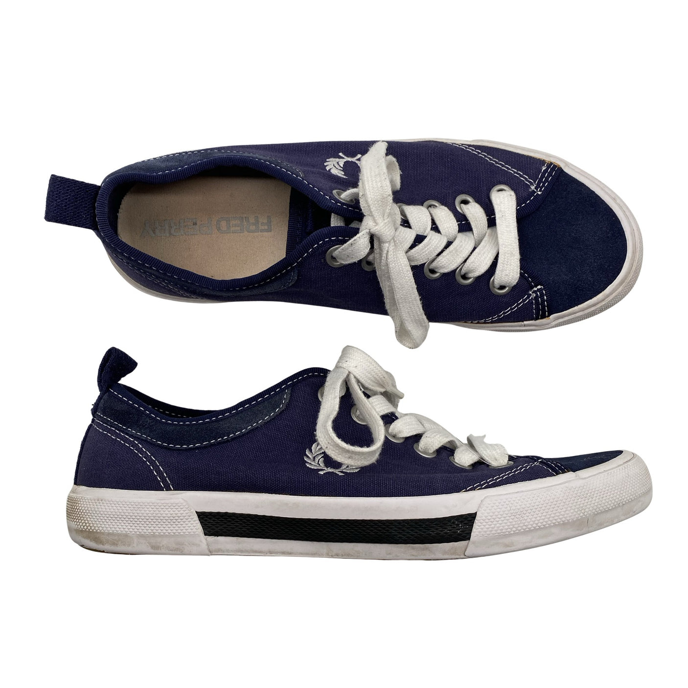 Unisex Fred Perry - Casual sneakers, size 42 - Blue (1)