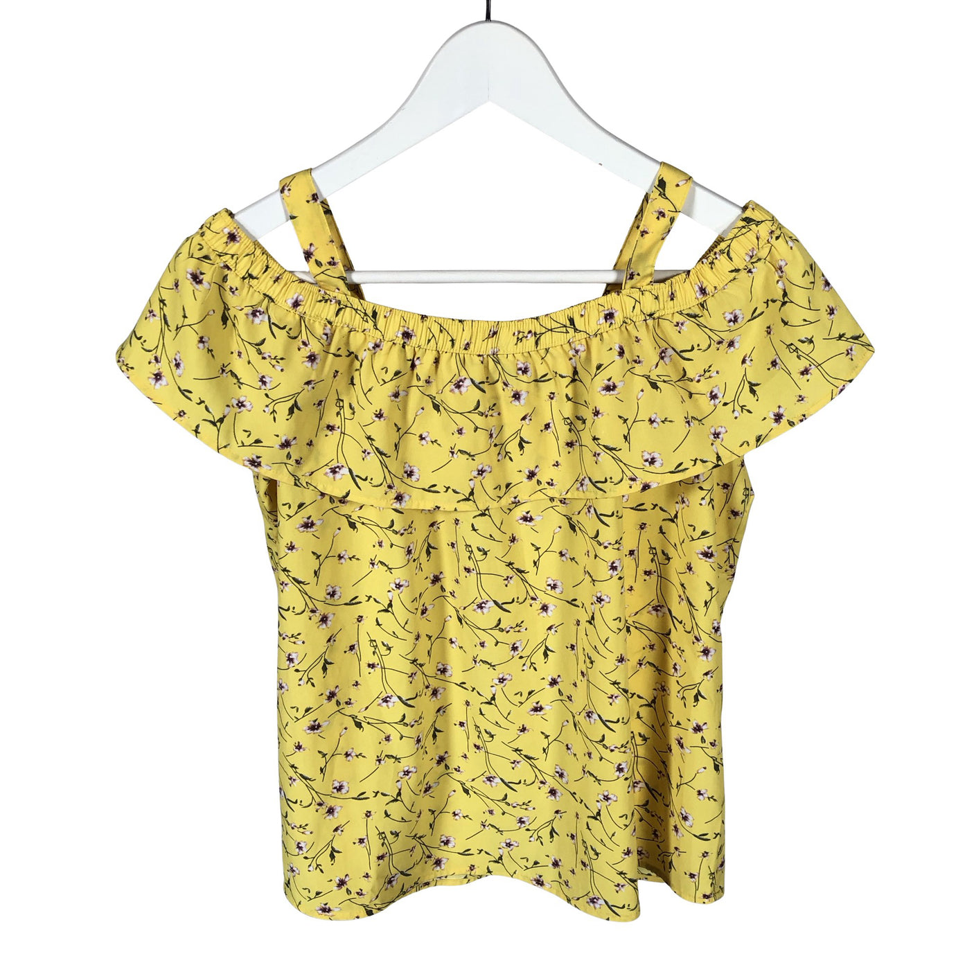Unisex Name It - Short-sleeved blouse, size 146 - 152 - Yellow (1)