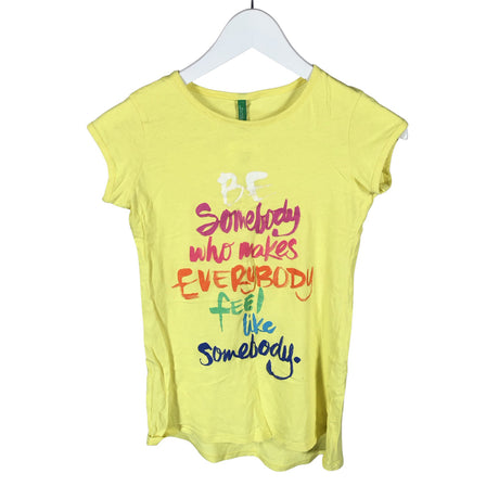 Unisex Benetton - Tricot tunic, size 152 - 158 - Yellow ()
