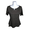 Unisex Comma - Tricot shirt, size 40 - Gray ()