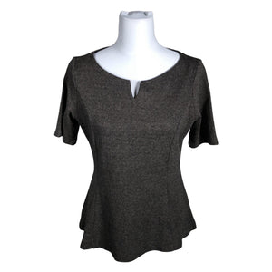 Unisex Comma - Tricot shirt, size 40 - Gray (1)