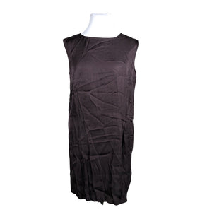 Unisex Marc O'Polo - Schiffon dress, size 42 - Brown (1)