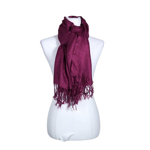 Unisex Pashmina - Scarf, size Maxi - Violet (1)