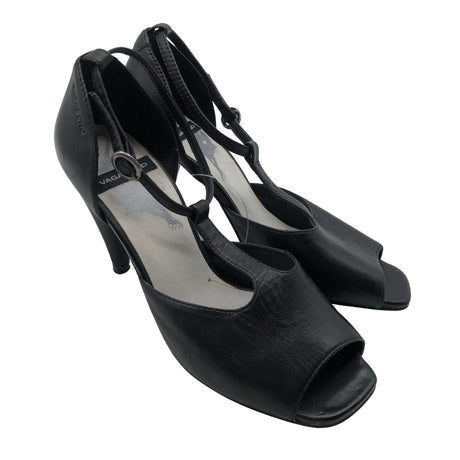 Unisex Vagabond - Open toe high heel shoes, size 35 - Black (2)