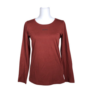 Unisex Tom Tailor - Tricot shirt, size 40 - Wine red (1)