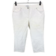 Unisex Peter Hahn - Capri jeans, size 42 - White ()