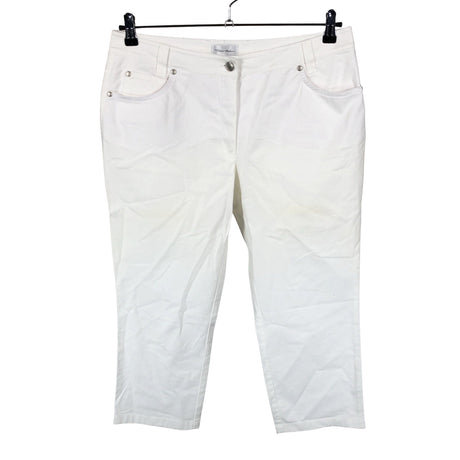 Unisex Peter Hahn - Capri jeans, size 42 - White ()