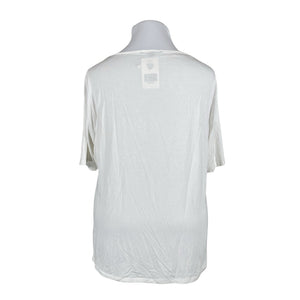 Unisex Comma - Short-sleeved blouse, size 46 - White (2)