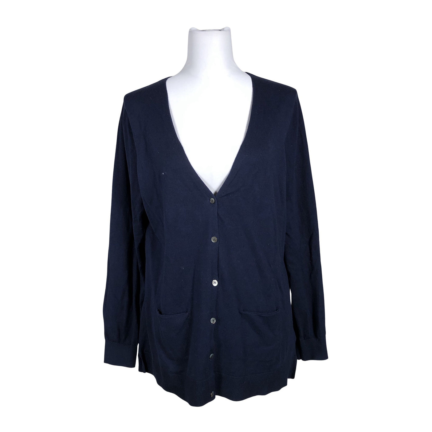Unisex Global - Cardigan, size 40 - Blue (1)