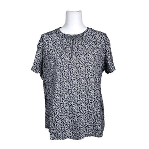 Unisex Marks&Spencer - Short-sleeved blouse, size 40 - Blue (1)
