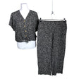 Unisex Lindex - Short-sleeved blouse, size 38 - Black ()