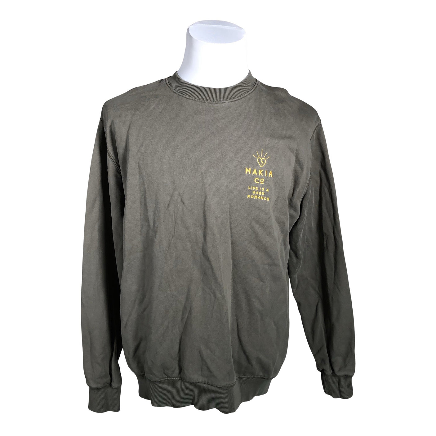 Unisex Makia - Sweatshirt, size L - Green (1)
