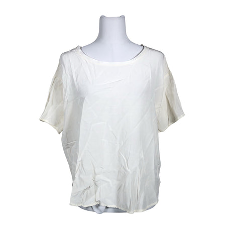 Unisex Lindex - Short-sleeved blouse, size 40 - White ()