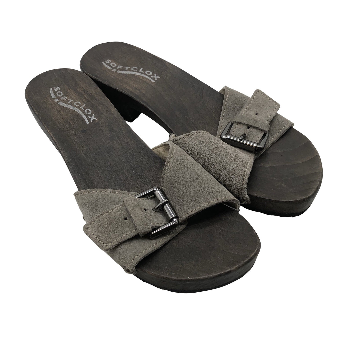 Unisex Softclox - Heeled sandals, size 37 - Gray (2)