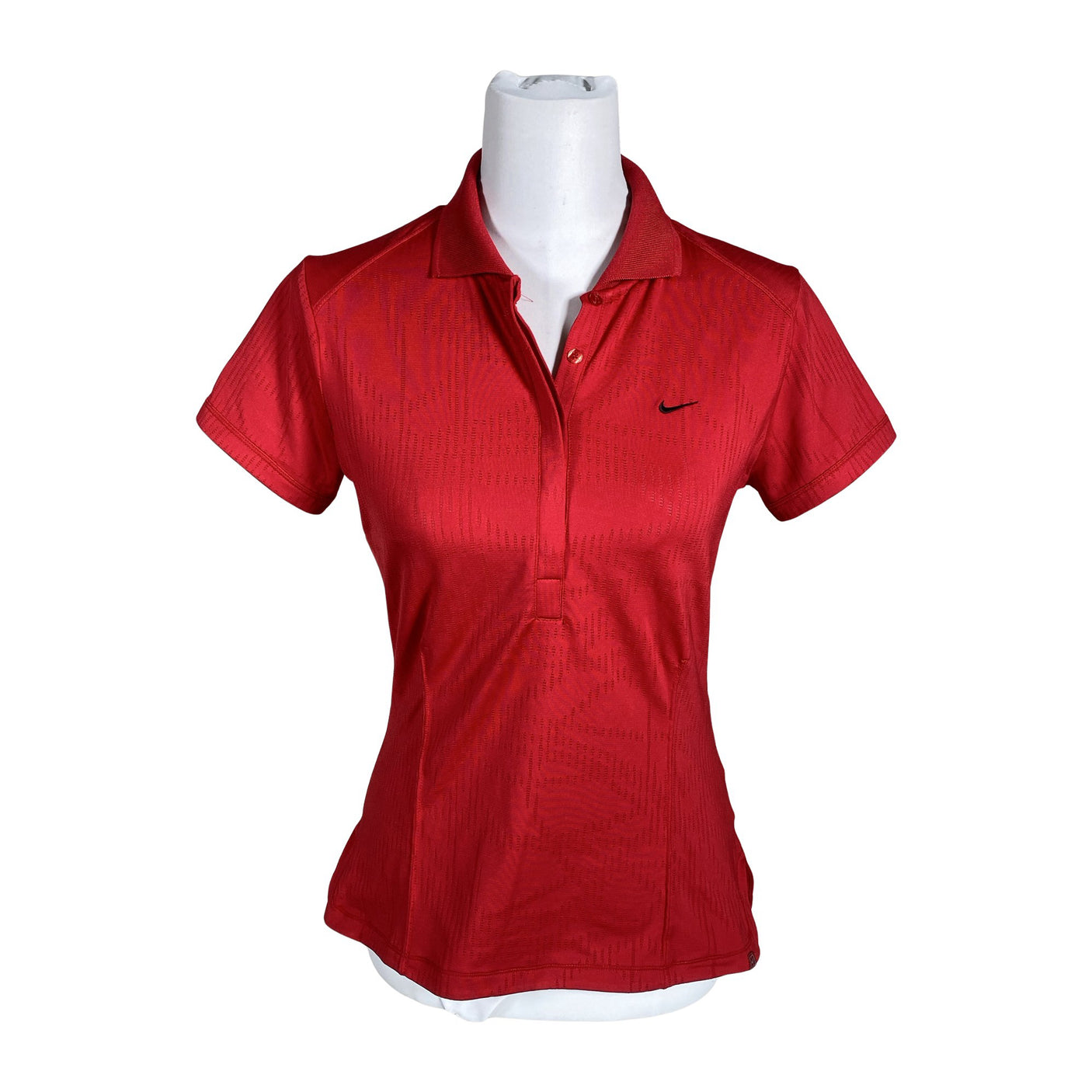 Unisex Nike - Sports shirt, short sleeve, size 38 - Red (1)