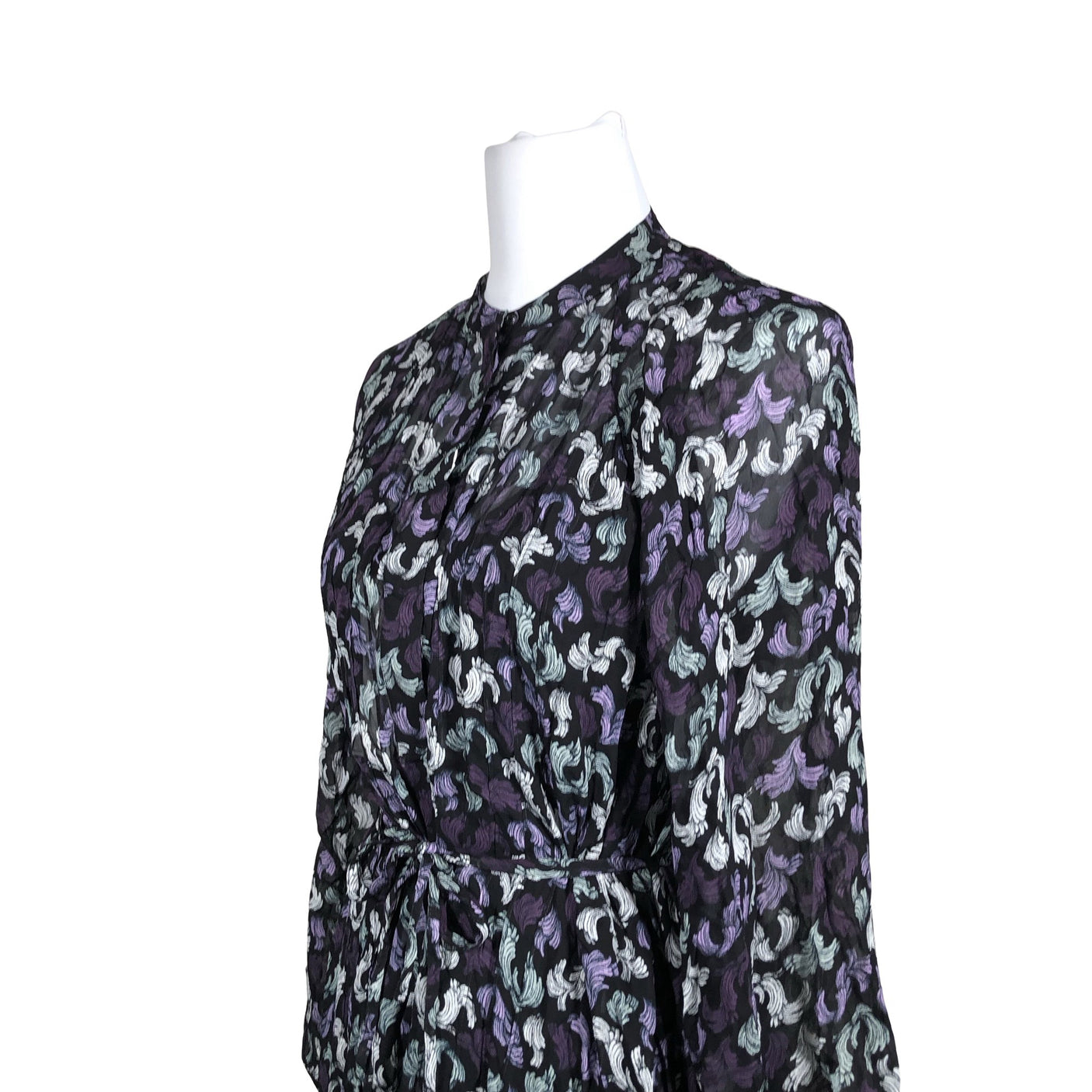 Unisex Samsoe&Samsoe - Schiffon dress, size 38 - Violet (2)
